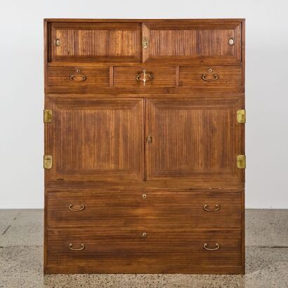 A Japanese Kiri Tansu Chest