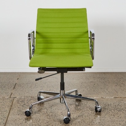 An Eames Style Desk Chair (In Green Upholstery)