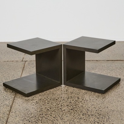 A Pair of C End Tables / Bedsides