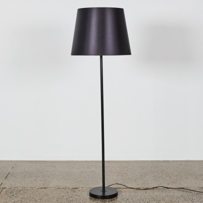 A Minimal Black Floor Standing Lamp from Le Forge