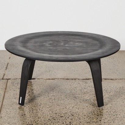 A Black Eames CTW Style Coffee Table