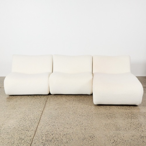 A King Living 1977 Modular Sofa with Chaise