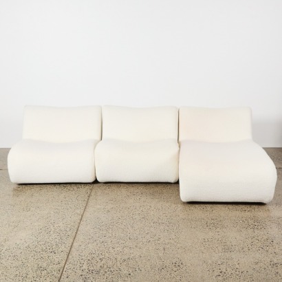A King Living 1977 Modular Sofa with Chaise