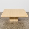 A Travertine Coffee Table - 2