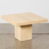 A Travertine Side Table - 2