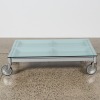 A Modern Steel Display Coffee Table - 2
