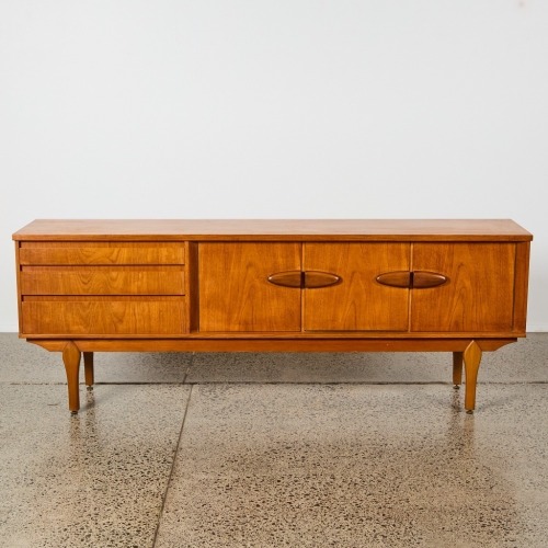 A Danish Arne Vodder Teak Bar Sideboard
