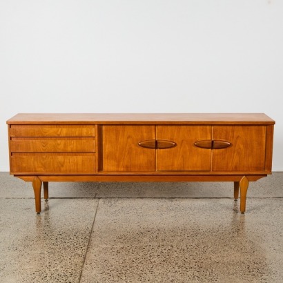 A Danish Arne Vodder Teak Bar Sideboard