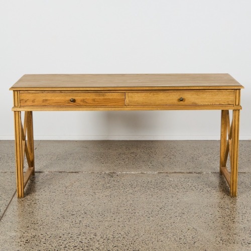 A Hamptons Oak Console