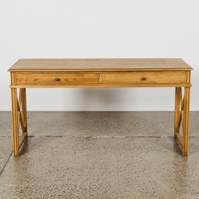 A Hamptons Oak Console