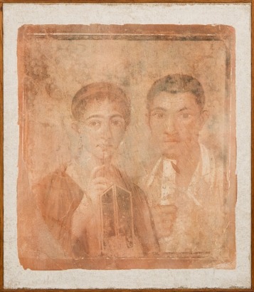 A Pittura Pompeiana Editioned Print of Terentius Neo and his Wife