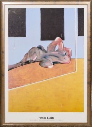 A Rare Vintage Francis Bacon Exhibition Poster