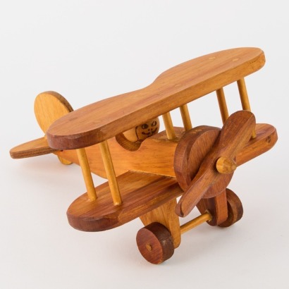 A Rimu Biplane by Hardly Toys