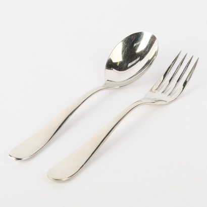 A Pair of Alessi Servers