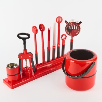 A Italian Cocktail Bar Set by Scaroni c.1970s