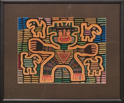 A Framed Guna Mola, Panama
