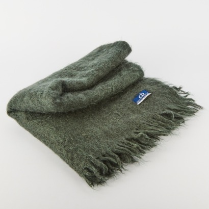 A Mohair Wrap by C B Collections Moss Green