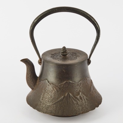 An Antique Tetsubin Tea Kettle