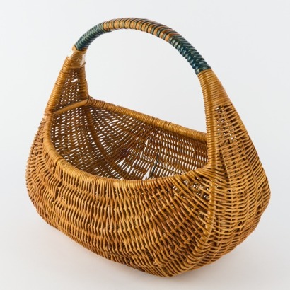 A Vintage Herb Gathering Basket