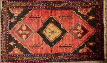 A Large South-West Persian Qashqai Tribal Rug, mid-20th century