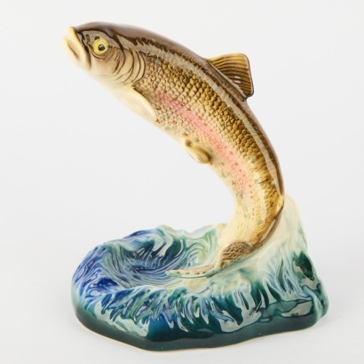 A Titian Studio Leaping Trout
