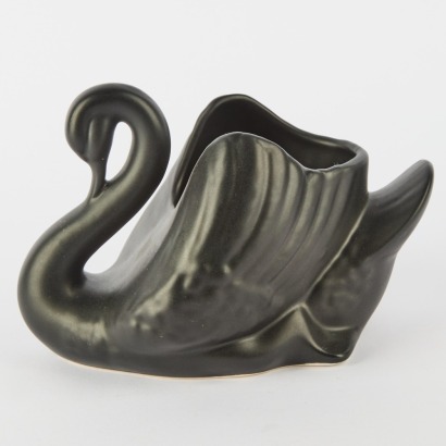 A Studio Ceramics Black Swan