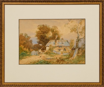 W. HALL Untitled Watercolour