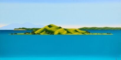 UNKNOWN ARTIST Brown's Island, Hauraki Gulf