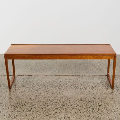 A Danish Coffee Table by Henning Kj&aelig;rnulf for Vejle Stole & M&oslash;belfabrik AF