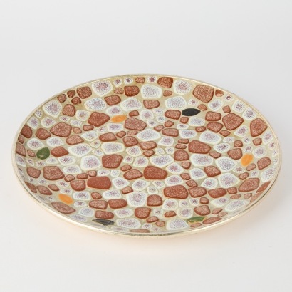 A Mosaic Decorative Dish