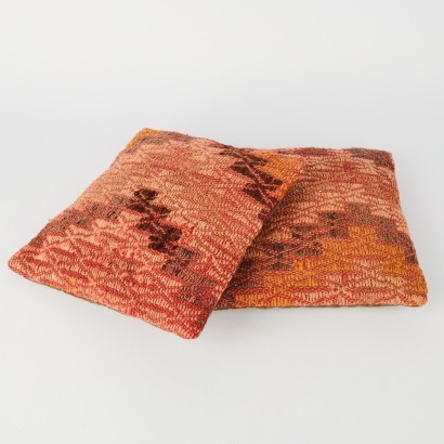 A Pair of Small Kilim Cushions