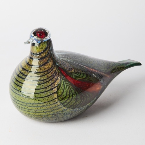 A Large Oiva Toikka Pheasant Bird