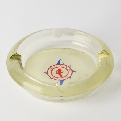 A 1960s Great Barrier Island Glass Ashtray