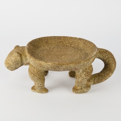 A 1960's South American Jaguar Metate