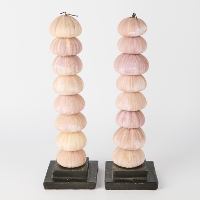 A Pair of Decorative Kina Totems