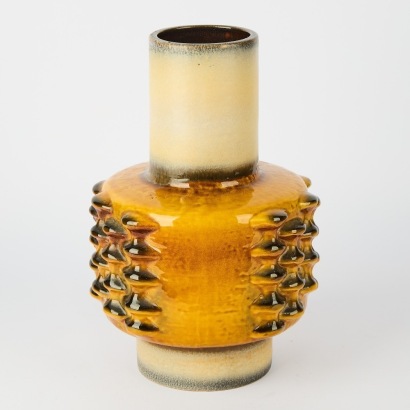 A Carstens T&ouml;nnieshof German Pottery Vase by Dieter Peter