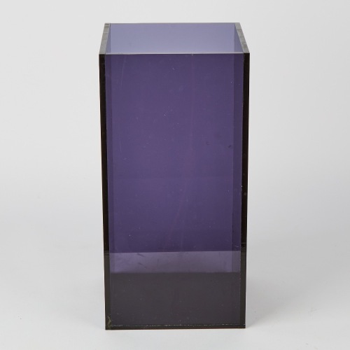 A Modernist Perspex Vase
