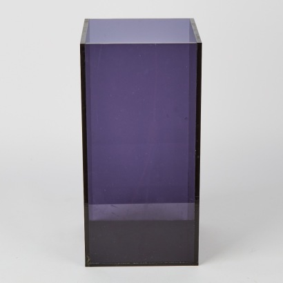 A Modernist Perspex Vase