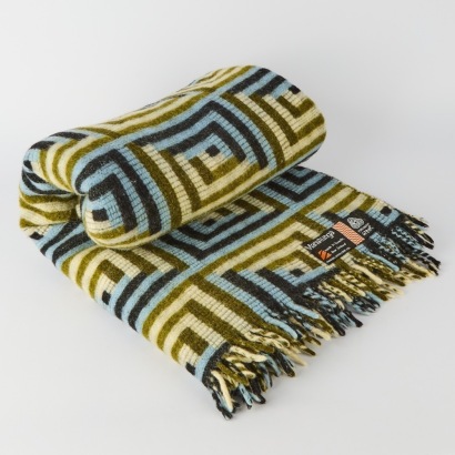 A Manatunga Wool Travel Rug