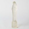 An Art Deco Madonna and Child Frosted Crystal Figure by Leerdam