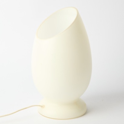 A Vintage Hala Zeist Glass &lsquo;Happy&rsquo; Lamp