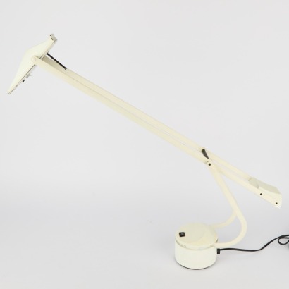 A White Postmodern Desk Lamp