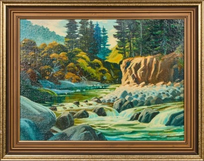 An Original Painting By David Orange 1978