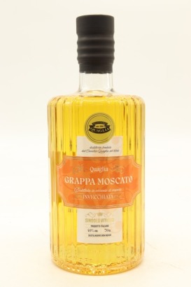 (1) Antica Distilleria Quaglia Grappa di Moscato, Italy, 40% ABV