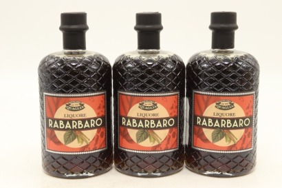 (3) Antica Distilleria Quaglia Liquore Rabarbaro, Italy, 20% ABV