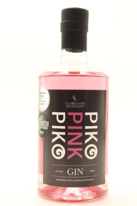 (1) Clark Lane Piko Pink Gin, 40% ABV