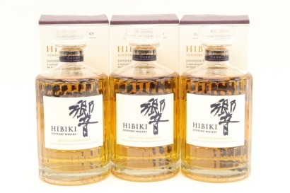 (3) Hibiki 'Japanese Harmony' Blended Whisky, 43% ABV (GB)
