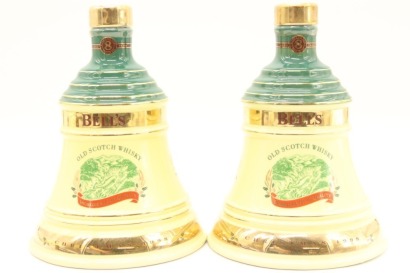 (2) Bell's Decanter 'Christmas 1998 Edition - Ingredients of Quality' 8 Year Old Extra Special Blended Scotch Whisky, 40% ABV