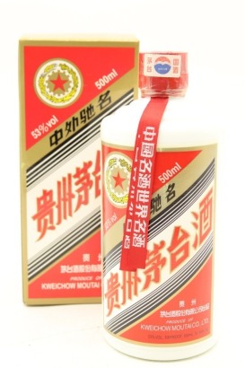 (1) 2006 Kweichow Five Star Moutai, 53% ABV, 500ml (GB)