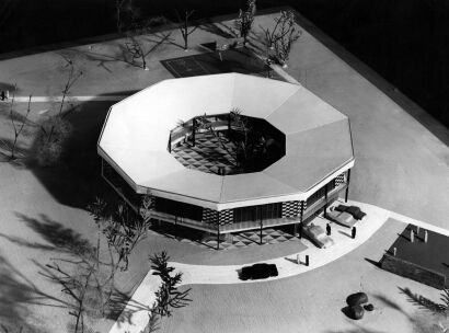 MAX DUPAIN Model of a primary school at Belmont